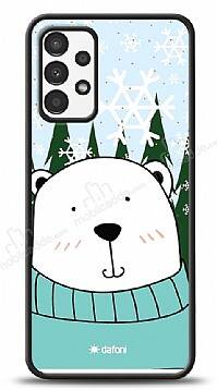 Dafoni Art Samsung Galaxy A13 Snow Bear Kılıf - 1