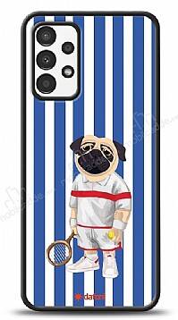 Dafoni Art Samsung Galaxy A13 Tennis Boy Pug Kılıf - 1