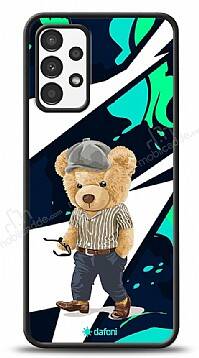 Dafoni Art Samsung Galaxy A13 Thoughtful Teddy Bear Kılıf - 1