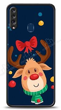 Dafoni Art Samsung Galaxy A20S Christmas Deer Kılıf - 1