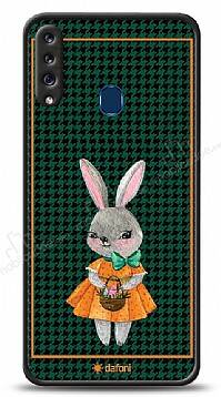 Dafoni Art Samsung Galaxy A20S Lady Rabbit Kılıf - 1