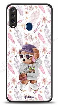 Dafoni Art Samsung Galaxy A20S Pretty Teddy Kılıf - 1