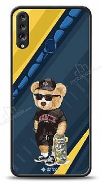 Dafoni Art Samsung Galaxy A20S Skate Bear Kılıf - 1