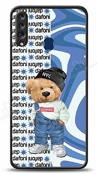 Dafoni Art Samsung Galaxy A20S Summer Bear Kılıf - 1