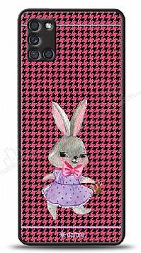 Dafoni Art Samsung Galaxy A31 Fancy Rabbit Kılıf - 1