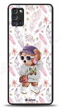 Dafoni Art Samsung Galaxy A31 Pretty Teddy Kılıf - 1