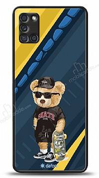 Dafoni Art Samsung Galaxy A31 Skate Bear Kılıf - 1