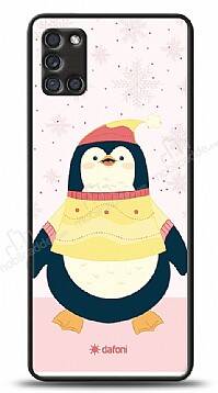 Dafoni Art Samsung Galaxy A31 Smiling Penguin Kılıf - 1