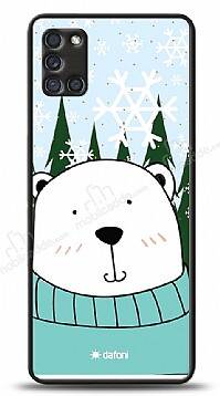 Dafoni Art Samsung Galaxy A31 Snow Bear Kılıf - 1