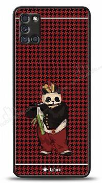 Dafoni Art Samsung Galaxy A31 Traditional Panda Kılıf - 1