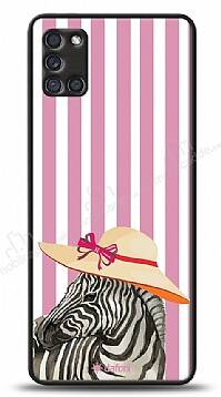 Dafoni Art Samsung Galaxy A31 Zebra Fashion Kılıf - 1