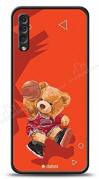 Dafoni Art Samsung Galaxy A50 Basketball Bear Kılıf - 1