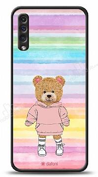 Dafoni Art Samsung Galaxy A50 Chic Teddy Bear Kılıf - 1