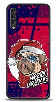 Dafoni Art Samsung Galaxy A50 Christmas Pug Kılıf - 1