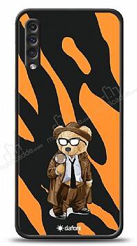 Dafoni Art Samsung Galaxy A50 Detective Teddy Bear Kılıf - 1