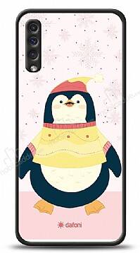 Dafoni Art Samsung Galaxy A50 Smiling Penguin Kılıf - 1