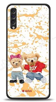 Dafoni Art Samsung Galaxy A50 Style Couple Teddy Kılıf - 1