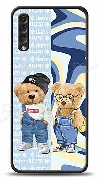 Dafoni Art Samsung Galaxy A50 Summer Couple Teddy Kılıf - 1