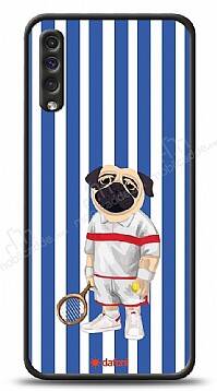 Dafoni Art Samsung Galaxy A50 Tennis Boy Pug Kılıf - 1