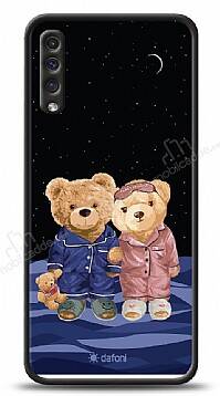 Dafoni Art Samsung Galaxy A50 Under The Stars Teddy Bears Kılıf - 1