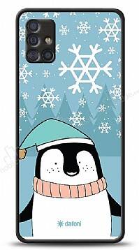 Dafoni Art Samsung Galaxy A51 Cold Penguin Kılıf - 1