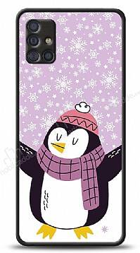 Dafoni Art Samsung Galaxy A51 Penguin Kılıf - 1