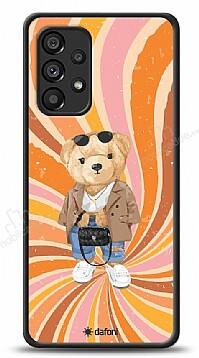 Dafoni Art Samsung Galaxy A53 5G Bear Effect Kılıf - 1