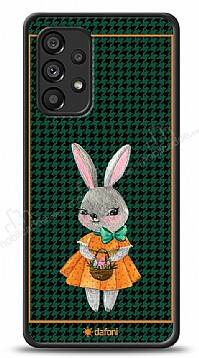 Dafoni Art Samsung Galaxy A53 5G Lady Rabbit Kılıf - 1