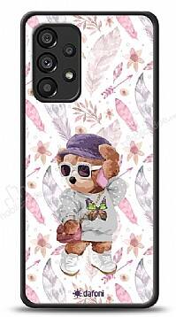 Dafoni Art Samsung Galaxy A53 5G Pretty Teddy Kılıf - 1