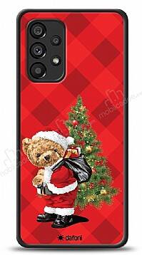 Dafoni Art Samsung Galaxy A53 5G Santa Bear Kılıf - 1