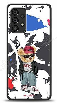 Dafoni Art Samsung Galaxy A53 5G Sporty Teddy Bear Kılıf - 1