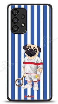 Dafoni Art Samsung Galaxy A53 5G Tennis Boy Pug Kılıf - 1