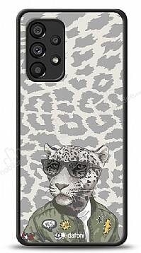 Dafoni Art Samsung Galaxy A53 5G Wild Zebra Kılıf - 1