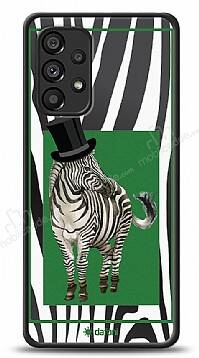 Dafoni Art Samsung Galaxy A53 5G Zebra Pattern Kılıf - 1