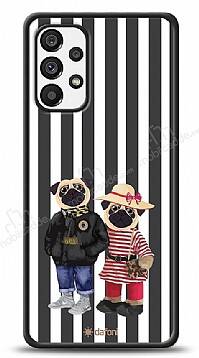 Dafoni Art Samsung Galaxy A73 Cool Pugs Kılıf - 1