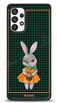 Dafoni Art Samsung Galaxy A73 Lady Rabbit Kılıf - 1