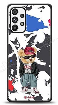 Dafoni Art Samsung Galaxy A73 Sporty Teddy Bear Kılıf - 1