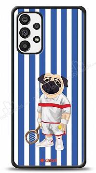 Dafoni Art Samsung Galaxy A73 Tennis Boy Pug Kılıf - 1