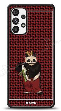 Dafoni Art Samsung Galaxy A73 Traditional Panda Kılıf - 1