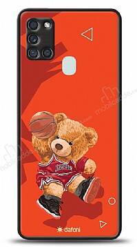 Dafoni Art Samsung Galaxy M21 / M31 / M30s Basketball Bear Kılıf - 1