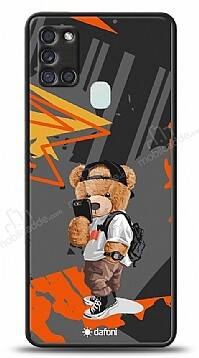 Dafoni Art Samsung Galaxy M21 / M31 / M30s Cool Teddy Bear Kılıf - 1