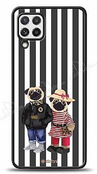 Dafoni Art Samsung Galaxy M22 Cool Pugs Kılıf - 1