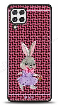 Dafoni Art Samsung Galaxy M22 Fancy Rabbit Kılıf - 1