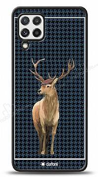 Dafoni Art Samsung Galaxy M22 Midnight Deer Kılıf - 1