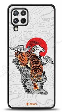 Dafoni Art Samsung Galaxy M22 Roaring Tiger Kılıf - 1