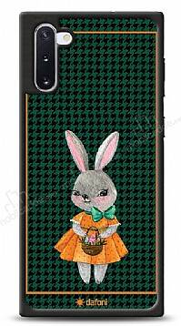 Dafoni Art Samsung Galaxy Note 10 Lady Rabbit Kılıf - 1