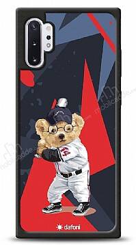 Dafoni Art Samsung Galaxy Note 10 Plus Baseball Bear Kılıf - 1