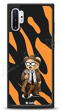 Dafoni Art Samsung Galaxy Note 10 Plus Detective Teddy Bear Kılıf - 1