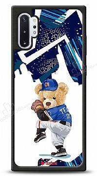 Dafoni Art Samsung Galaxy Note 10 Plus Hand Soccer Teddy Bear Kılıf - 1