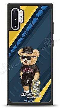 Dafoni Art Samsung Galaxy Note 10 Plus Skate Bear Kılıf - 1